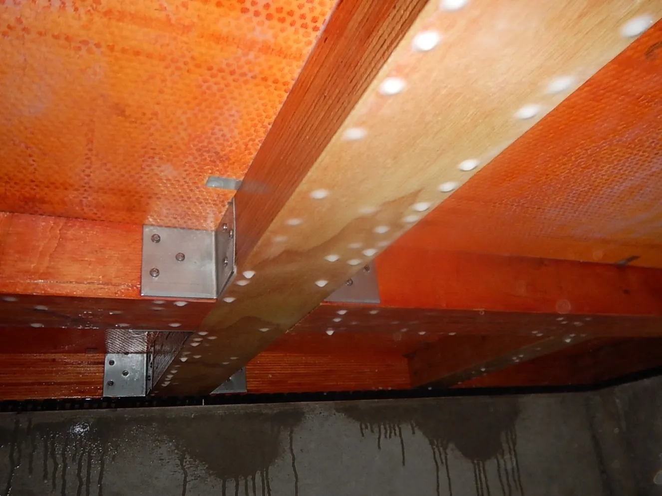 住宅床下漏水事故後の防カビ工事と除菌消臭工事対応