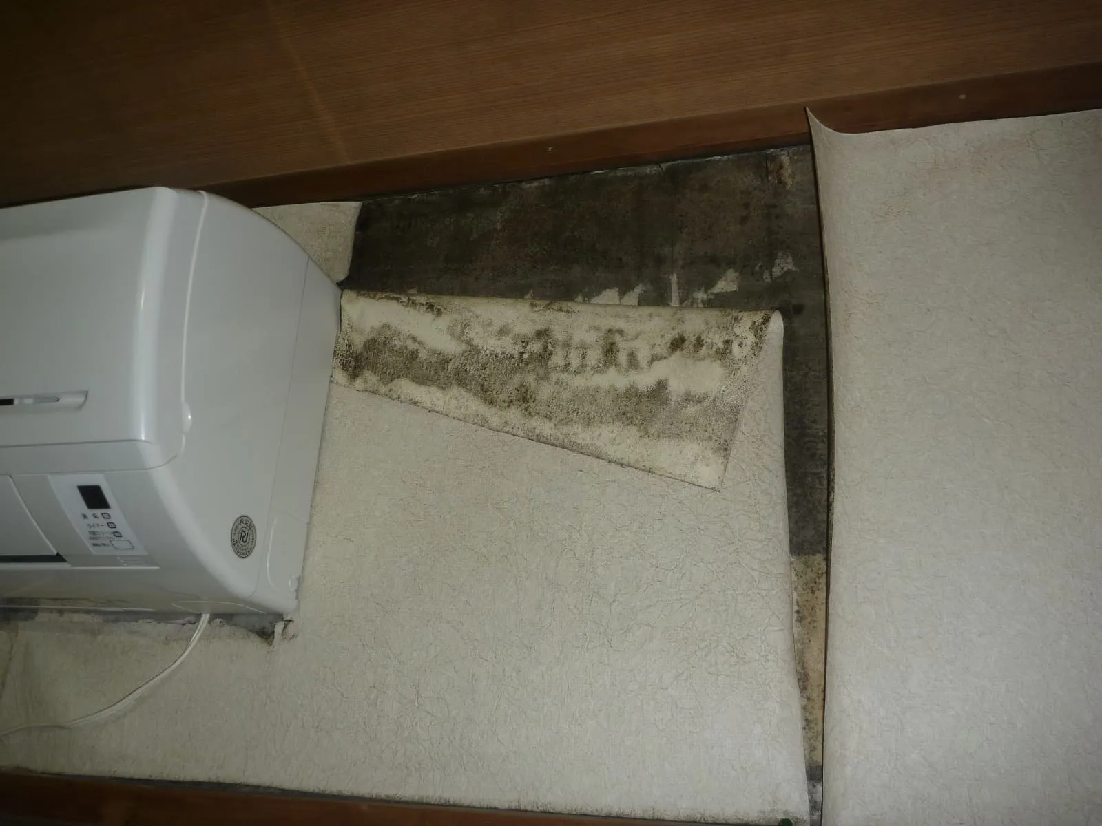 清瀬市｜直張り壁紙の結露カビ対策と再発防止