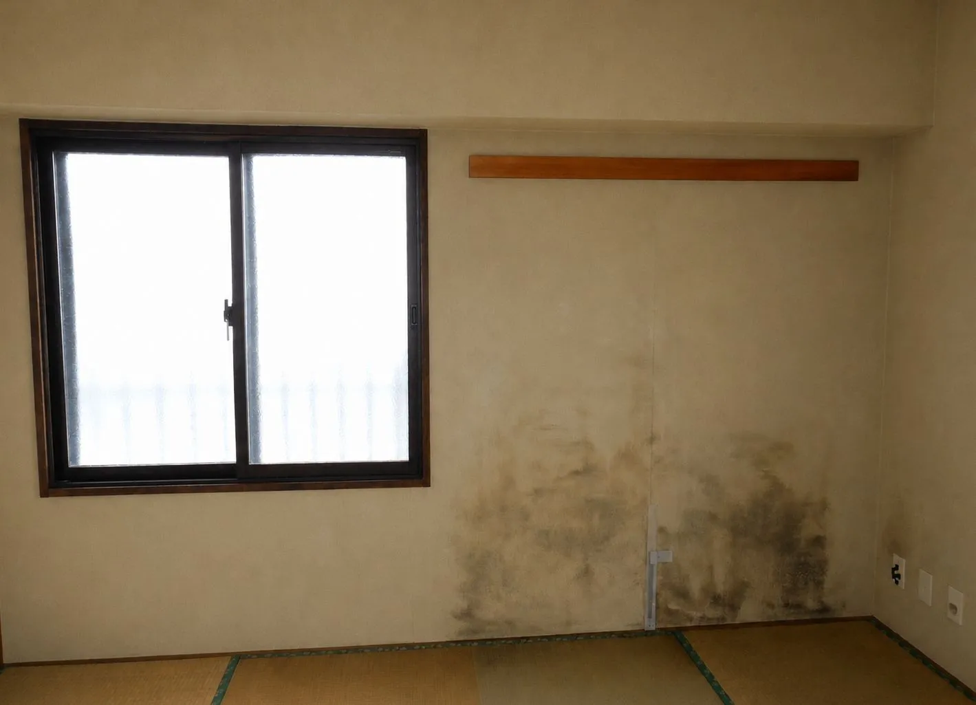 【さいたま市】家具の裏に黒カビが発生した時
